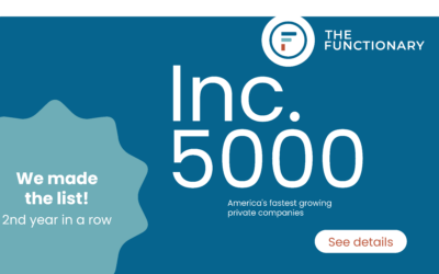 The Functionary Named to 2024 Inc. 5000 List of Fastest-Growing Private Companies in America