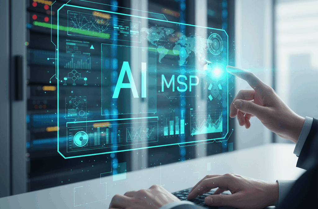 MSP service delivery leaders reviewing AI adoption strategies after Microsoft Ignite 2025.